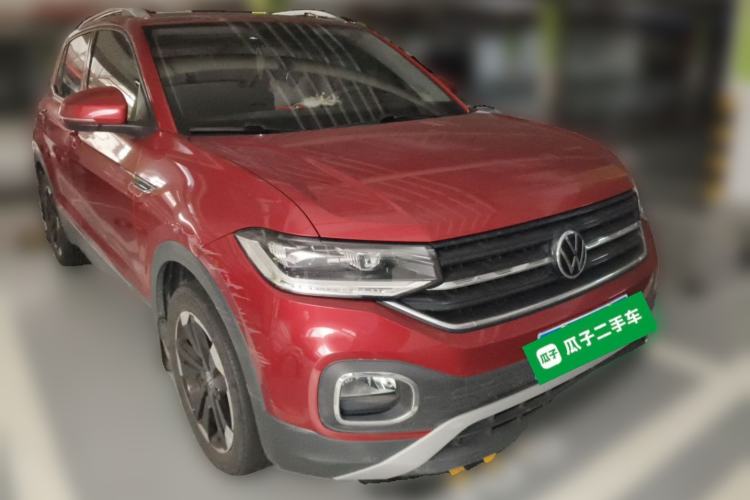 Used Volkswagen Tacqua 2021 1.5L Automatic Yue Zhi Lian Edition Front Right 45 Deg