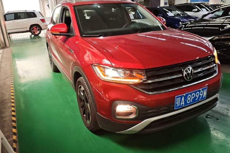 Used Volkswagen Tacqua 2021 1.5L Automatic Yue Zhi Lian Edition Front Right 45 Deg