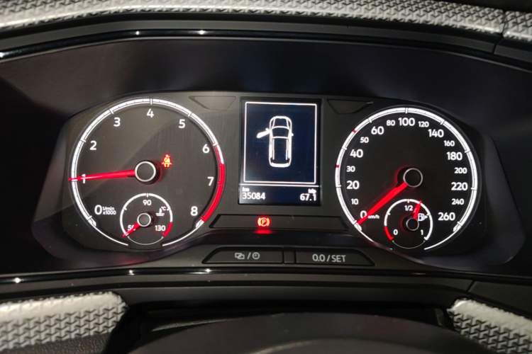 Used Volkswagen Tacqua 2021 1.5L Automatic Shangzhilian Edition Instrument Cluster