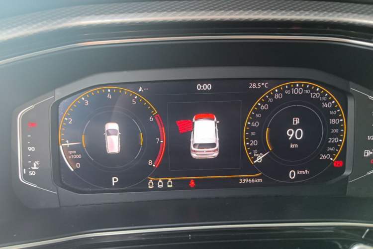 Used Volkswagen Tacqua 2021 1.5L Automatic Yue Zhi Lian Edition Instrument Cluster
