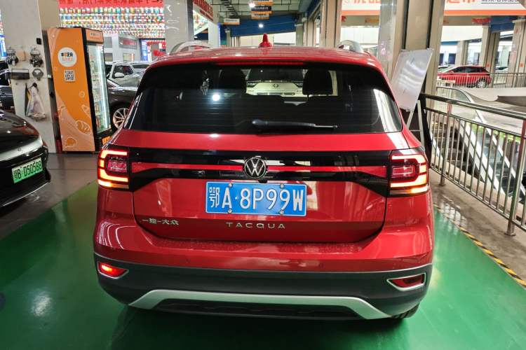 Used Volkswagen Tacqua 2021 1.5L Automatic Yue Zhi Lian Edition Rear