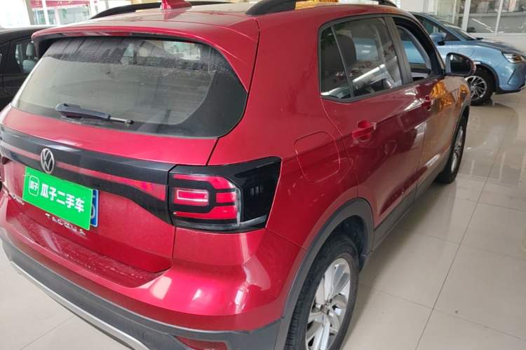 Used Volkswagen Tacqua 2021 1.5L Automatic Shangzhilian Edition Rear Right 45 Deg
