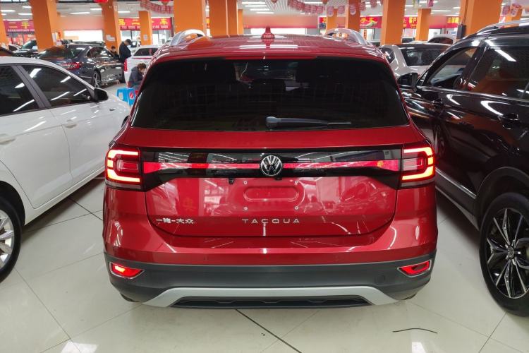 Used Volkswagen Tacqua 2021 1.5L Automatic Yue Zhi Lian Edition Rear