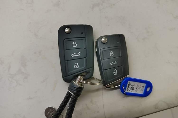 Used Volkswagen Tacqua 2021 1.5L Automatic Yue Zhi Lian Edition Vehicle Key