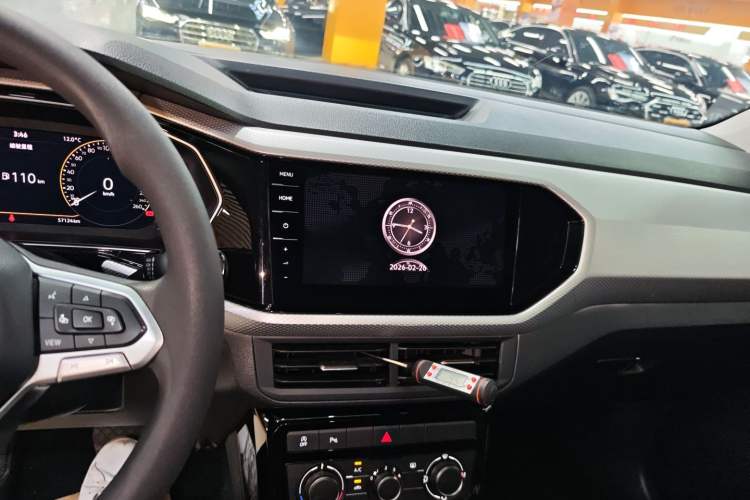 Used Volkswagen Tacqua 2021 1.5L Automatic Yue Zhi Lian Edition Audio And AC Panel