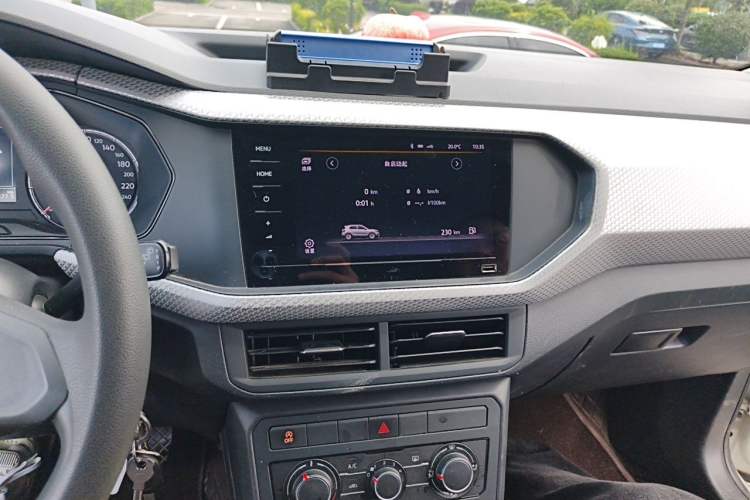 Used Volkswagen Tacqua 2021 1.5L Automatic Shangzhilian Edition Audio And AC Panel