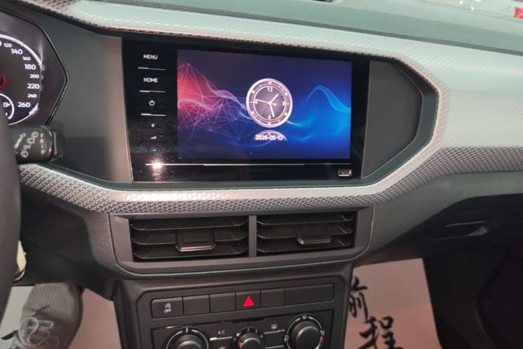 Used Volkswagen Tacqua 2021 1.5L Automatic Shangzhilian Edition Audio And AC Panel