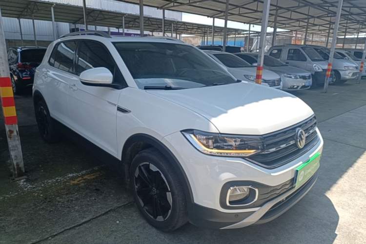 Used Volkswagen Tacqua 2021 1.5L Automatic Yue Zhi Lian Edition Front Right 45 Deg