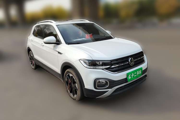 Used Volkswagen Tacqua 2021 1.5L Automatic Yue Zhi Lian Edition Front Right 45 Deg