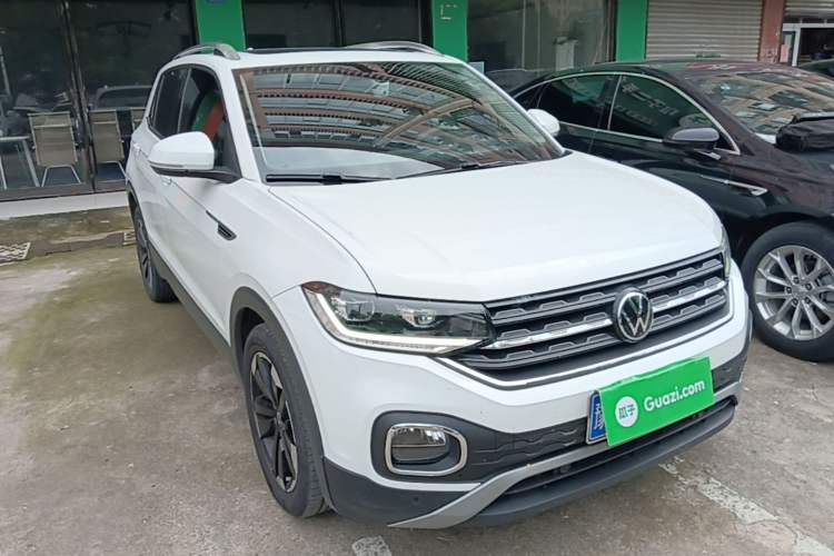 Used Volkswagen Tacqua 2021 1.5L Automatic Yue Zhi Lian Edition Front Right 45 Deg