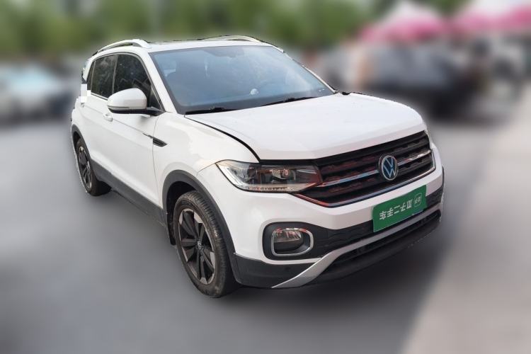 Used Volkswagen Tacqua 2021 1.5L Automatic Yue Zhi Lian Edition Front Right 45 Deg