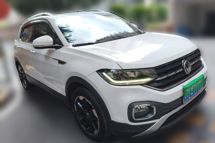 Used Volkswagen Tacqua 2021 1.5L Automatic Yue Zhi Lian Edition Front Right 45 Deg