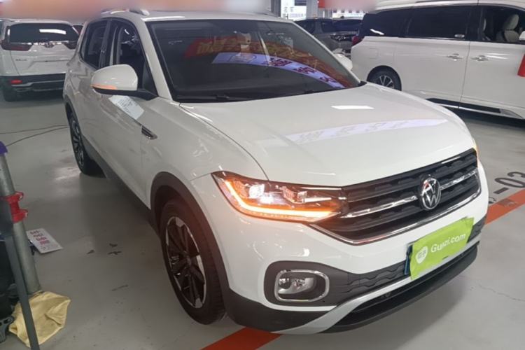 Used Volkswagen Tacqua 2021 1.5L Automatic Yue Zhi Lian Edition Front Right 45 Deg