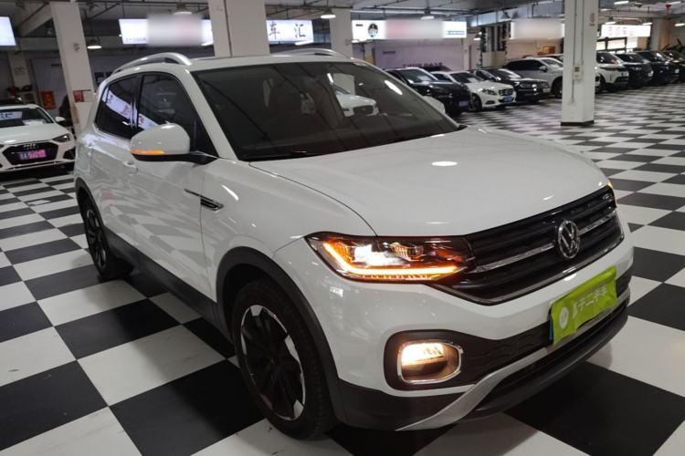 Used Volkswagen Tacqua 2021 1.5L Automatic Yue Zhi Lian Edition Front Right 45 Deg