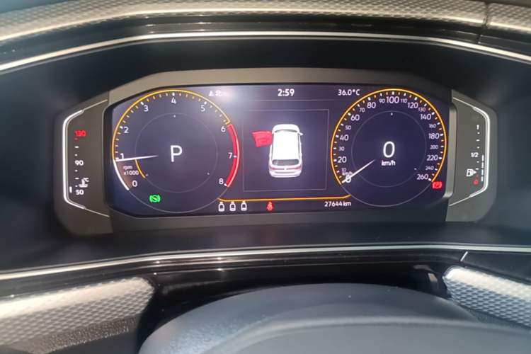 Used Volkswagen Tacqua 2021 1.5L Automatic Yue Zhi Lian Edition Instrument Cluster