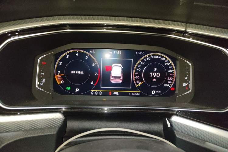 Used Volkswagen Tacqua 2021 280TSI DSG R-Line Connected Version Instrument Cluster