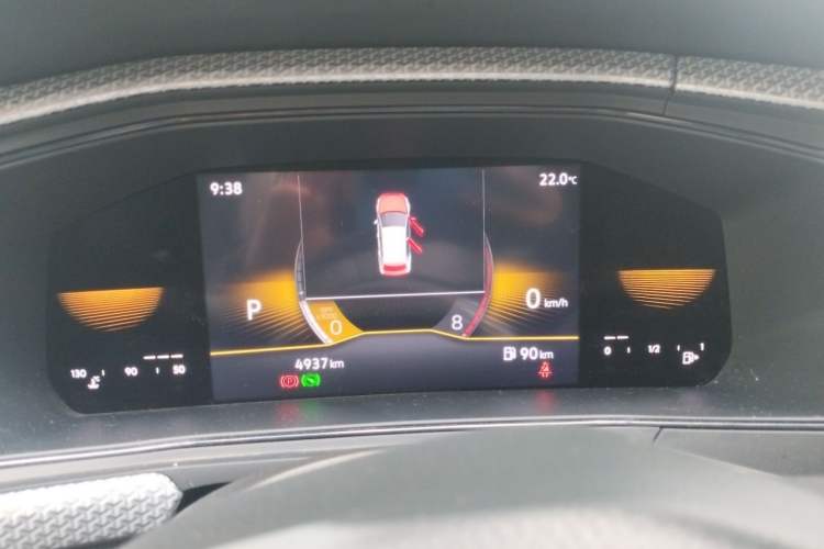 Used Volkswagen Tacqua 2021 1.5L Automatic Shangzhilian Edition Instrument Cluster