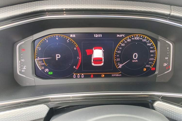 Used Volkswagen Tacqua 2021 1.5L Automatic Yue Zhi Lian Edition Instrument Cluster