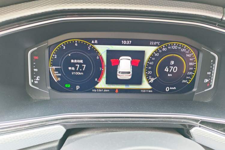 Used Volkswagen Tacqua 2021 1.5L Automatic Yue Zhi Lian Edition Instrument Cluster