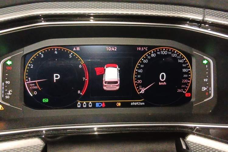 Used Volkswagen Tacqua 2021 1.5L Automatic Yue Zhi Lian Edition Instrument Cluster