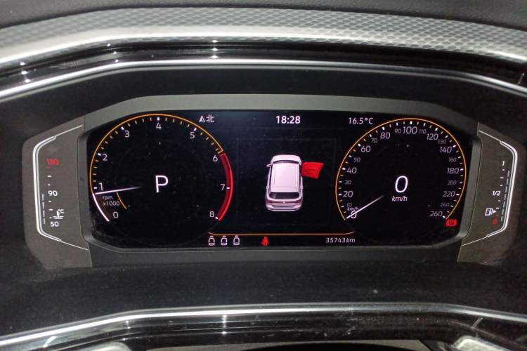 Used Volkswagen Tacqua 2021 1.5L Automatic Yue Zhi Lian Edition Instrument Cluster