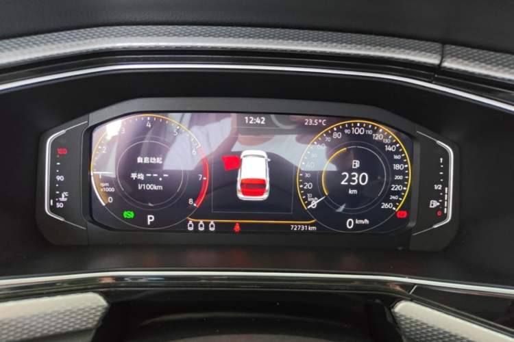 Used Volkswagen Tacqua 2021 1.5L Automatic Yue Zhi Lian Edition Instrument Cluster