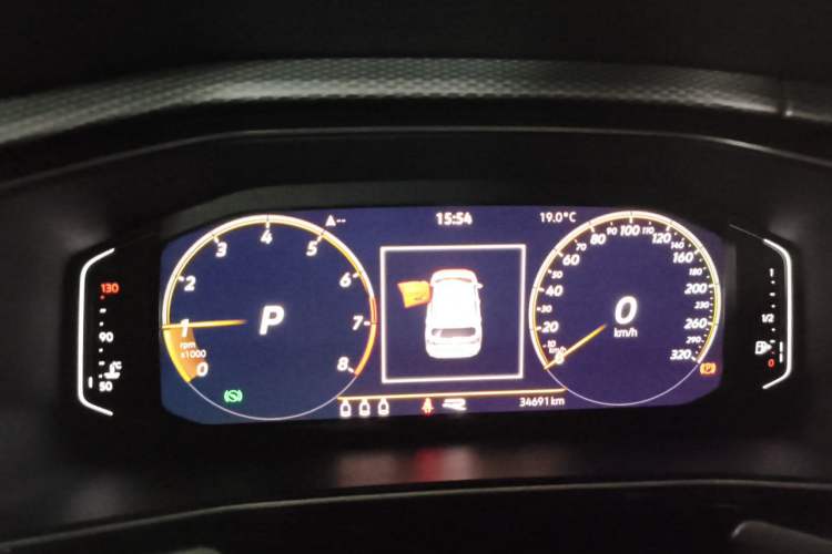 Used Volkswagen Tacqua 2021 1.5L Automatic Yue Zhi Lian Edition Instrument Cluster