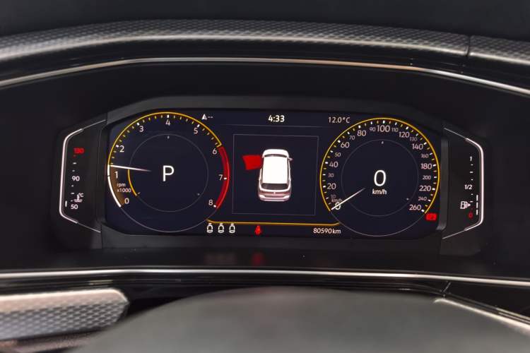 Used Volkswagen Tacqua 2021 200TSI DSG JoyConnect Edition Instrument Cluster