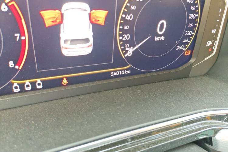 Used Volkswagen Tacqua 2021 1.5L Automatic Yue Zhi Lian Edition Odometer Close Up