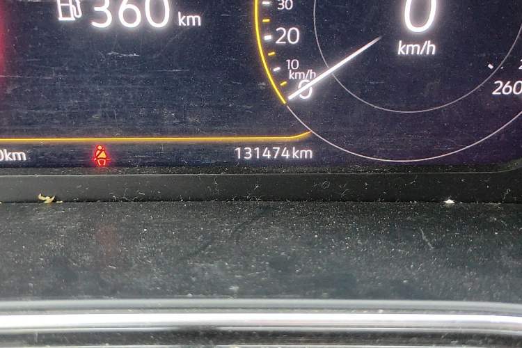 Used Volkswagen Tacqua 2021 1.5L Automatic Yue Zhi Lian Edition Odometer Close Up