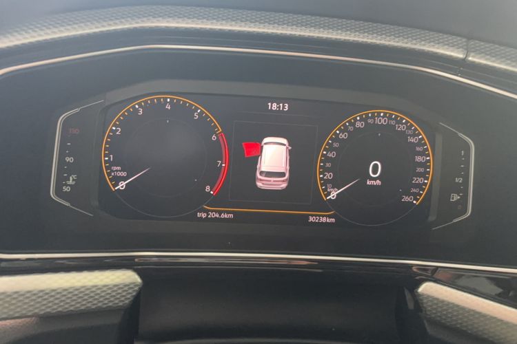 Used Volkswagen Tacqua 2021 1.5L Automatic Yue Zhi Lian Edition Odometer Close Up