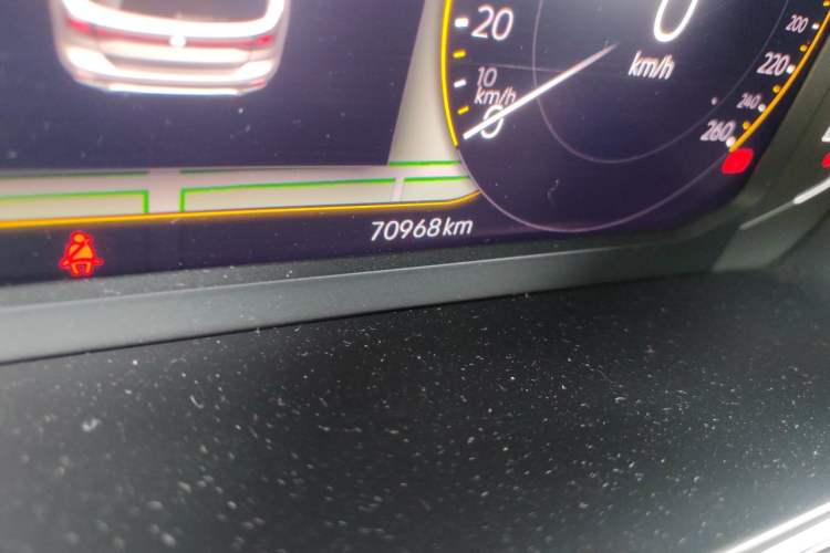 Used Volkswagen Tacqua 2021 1.5L Automatic Yue Zhi Lian Edition Odometer Close Up