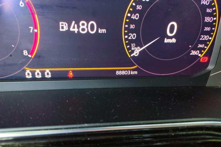Used Volkswagen Tacqua 2021 1.5L Automatic Yue Zhi Lian Edition Odometer Close Up