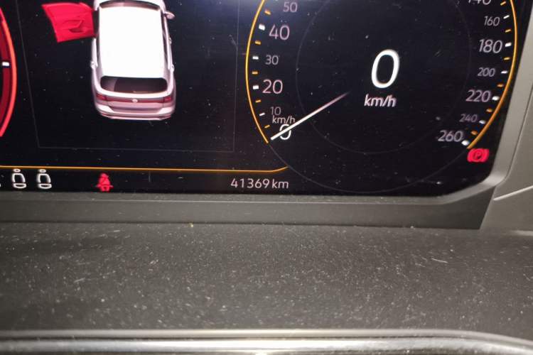 Used Volkswagen Tacqua 2021 1.5L Automatic Yue Zhi Lian Edition Odometer Close Up