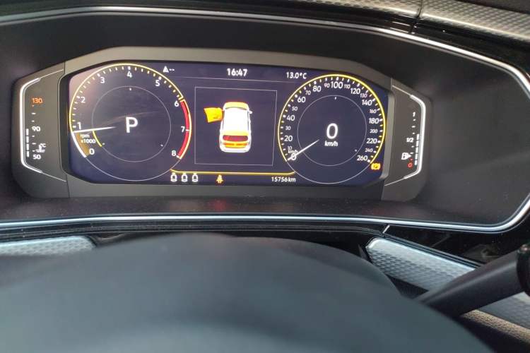 Used Volkswagen Tacqua 2021 1.5L Automatic Yue Zhi Lian Edition Odometer Close Up