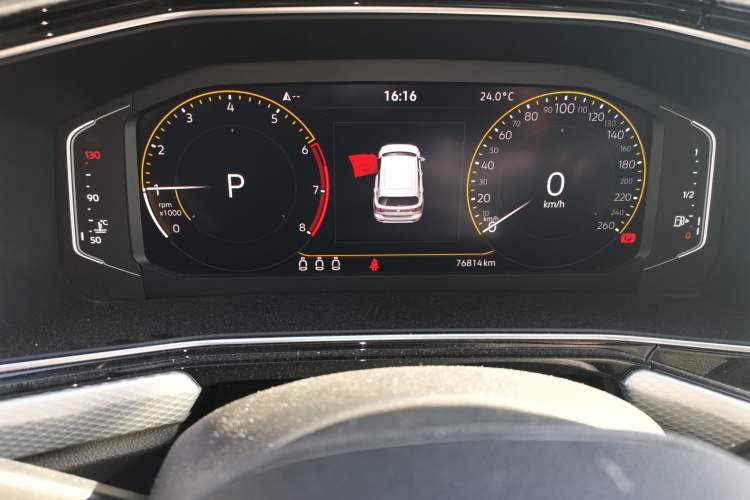 Used Volkswagen Tacqua 2021 1.5L Automatic Yue Zhi Lian Edition Odometer Close Up