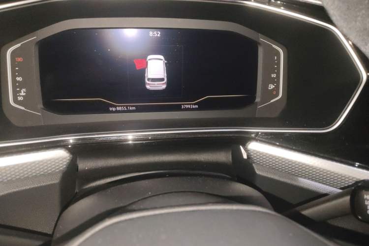Used Volkswagen Tacqua 2021 1.5L Automatic Yue Zhi Lian Edition Odometer Close Up