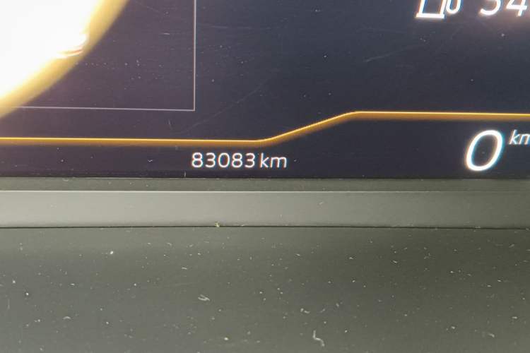 Used Volkswagen Tacqua 2021 200TSI DSG JoyConnect Edition Odometer Close Up