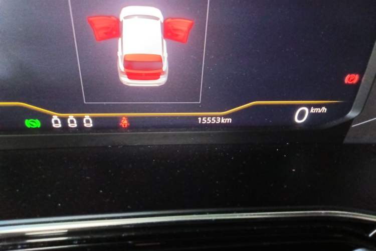 Used Volkswagen Tacqua 2021 1.5L Automatic Yue Zhi Lian Edition Odometer Close Up