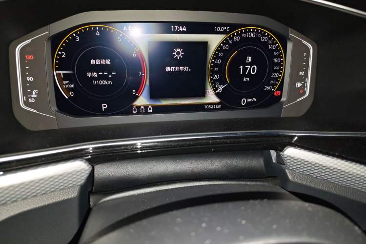 Used Volkswagen Tacqua 2021 1.5L Automatic Yue Zhi Lian Edition Odometer Close Up