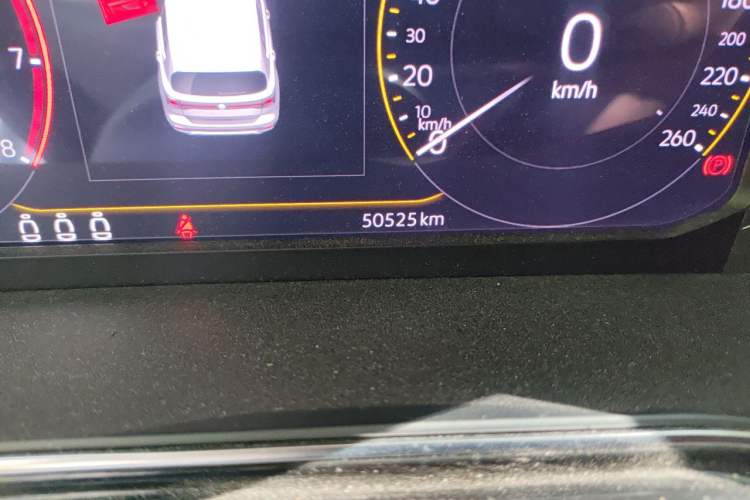 Used Volkswagen Tacqua 2021 1.5L Automatic Yue Zhi Lian Edition Odometer Close Up