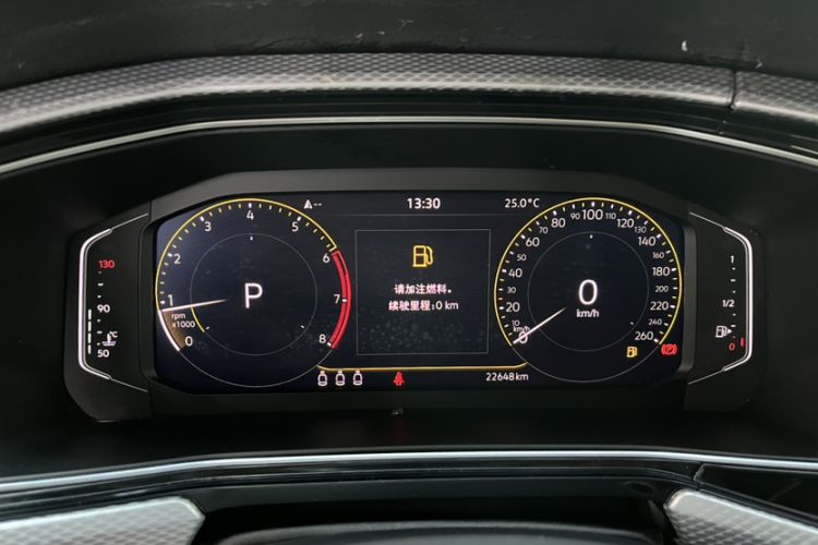 Used Volkswagen Tacqua 2021 1.5L Automatic Yue Zhi Lian Edition Odometer Close Up