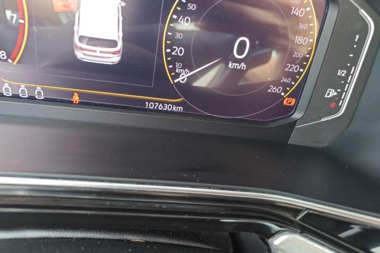 Used Volkswagen Tacqua 2021 1.5L Automatic Yue Zhi Lian Edition Odometer Close Up