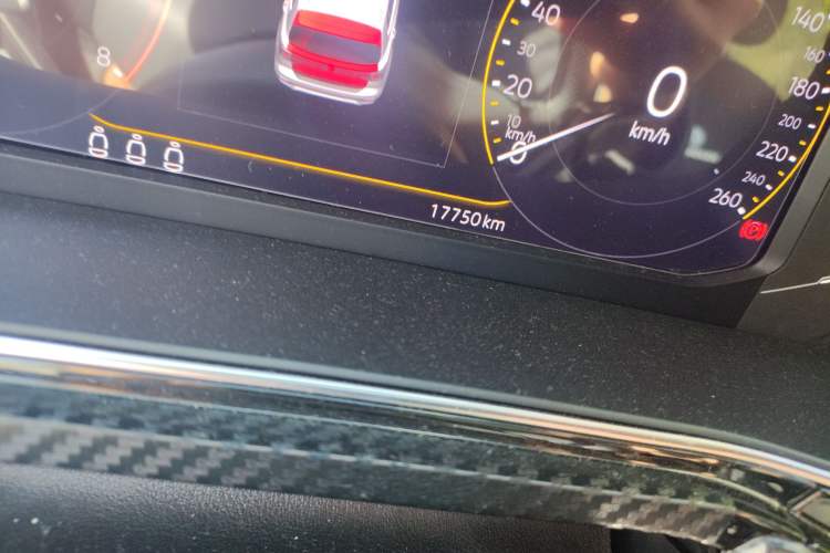 Used Volkswagen Tacqua 2021 1.5L Automatic Yue Zhi Lian Edition Odometer Close Up
