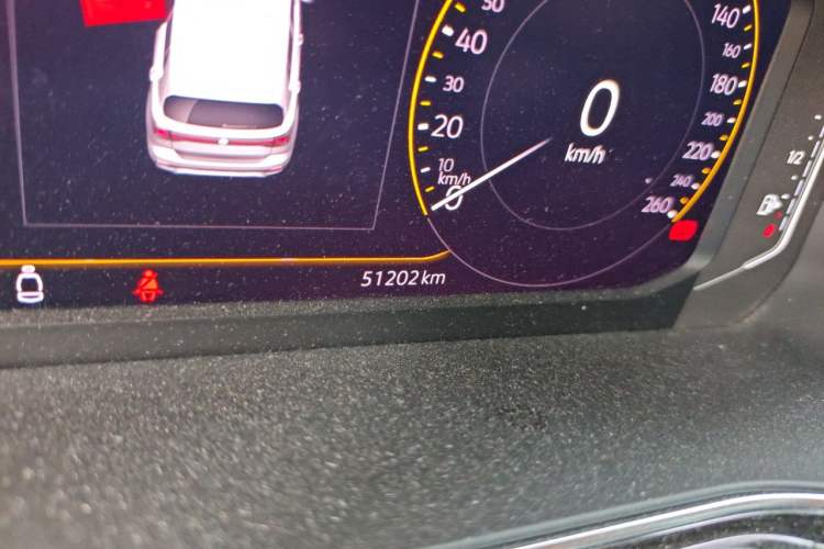 Used Volkswagen Tacqua 2021 1.5L Automatic Yue Zhi Lian Edition Odometer Close Up