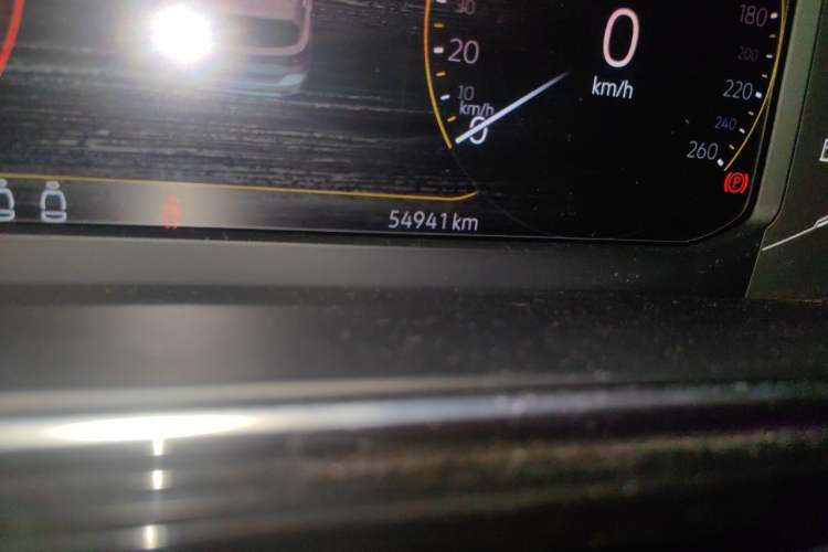 Used Volkswagen Tacqua 2021 1.5L Automatic Yue Zhi Lian Edition Odometer Close Up