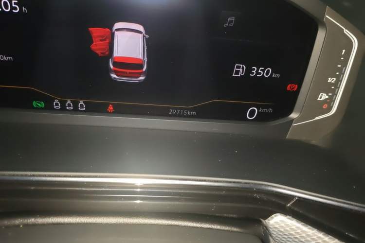 Used Volkswagen Tacqua 2021 1.5L Automatic Yue Zhi Lian Edition Odometer Close Up