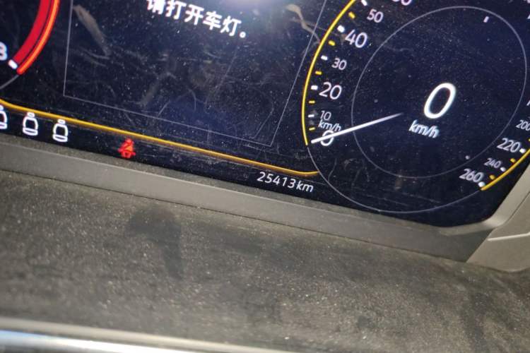Used Volkswagen Tacqua 2021 1.5L Automatic Yue Zhi Lian Edition Odometer Close Up