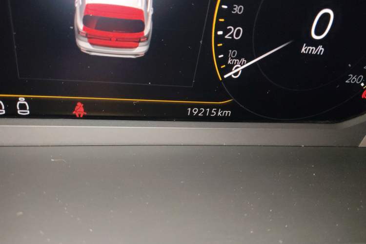 Used Volkswagen Tacqua 2021 1.5L Automatic Yue Zhi Lian Edition Odometer Close Up