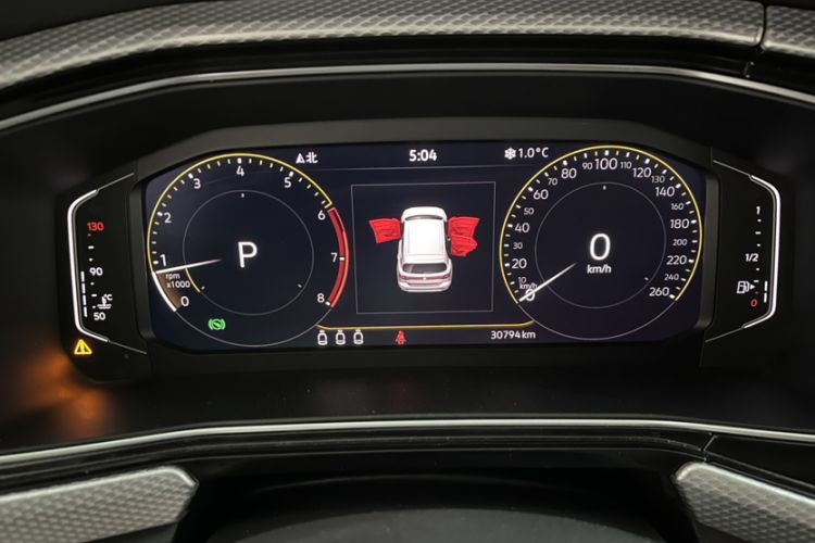 Used Volkswagen Tacqua 2021 1.5L Automatic Yue Zhi Lian Edition Odometer Close Up